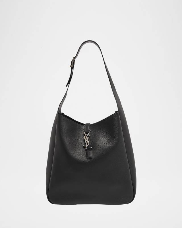 Le 5 À 7 Large Hobo Bag in Smooth Leather